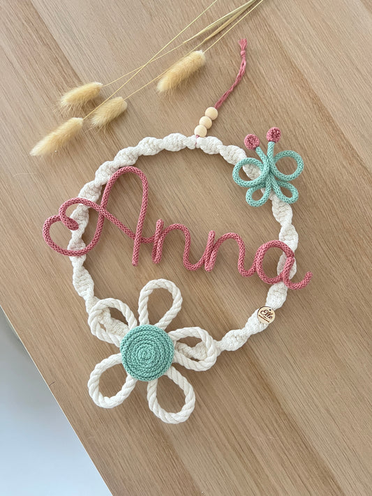 Cerchietto Daisy 🌼 con nome M - 20 cm