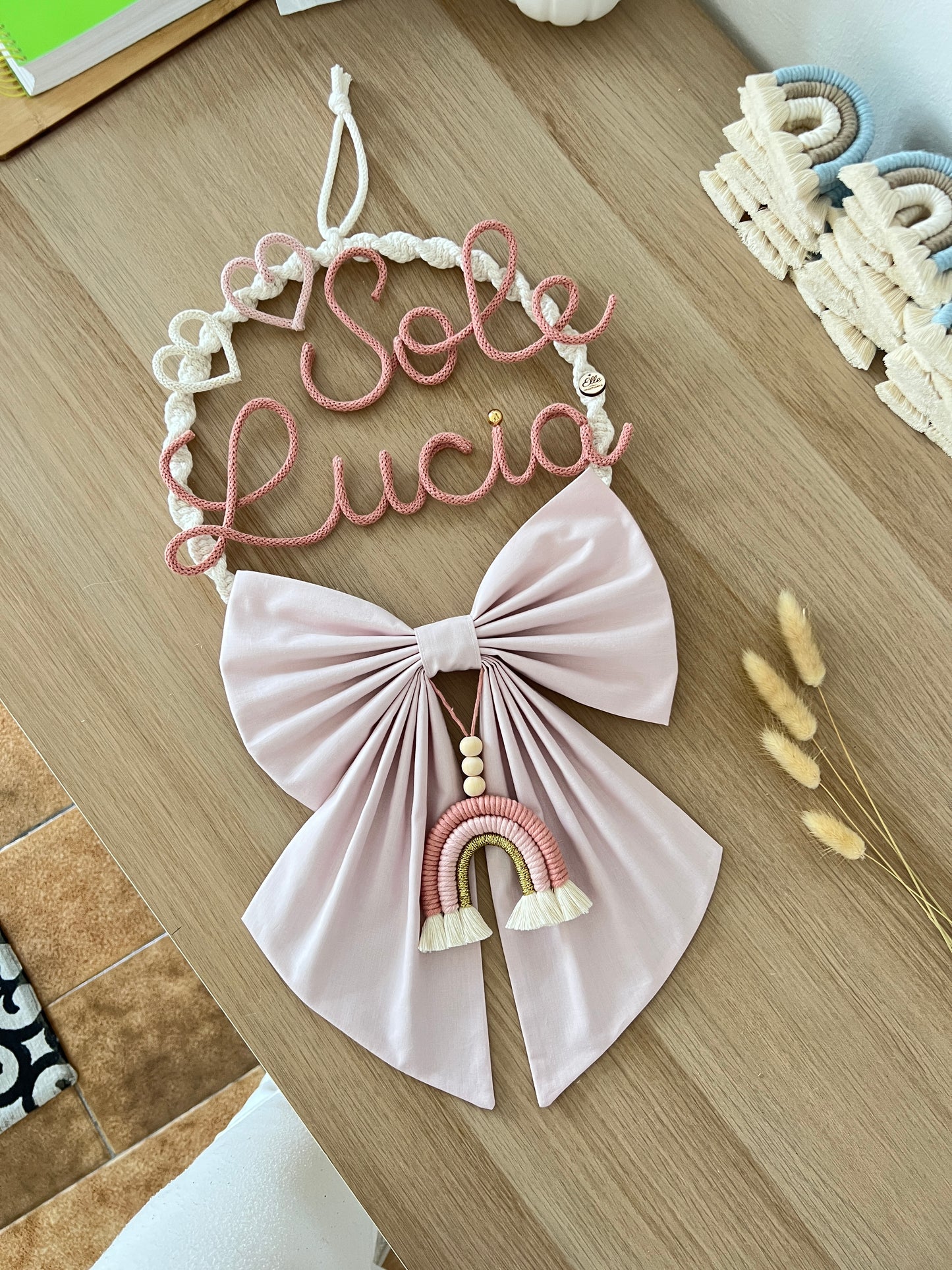 Fiocco Nascita Dalia Grande 25 cm