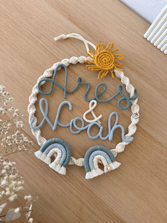 Fiocco / Ghirlanda Nascita ArcoSun