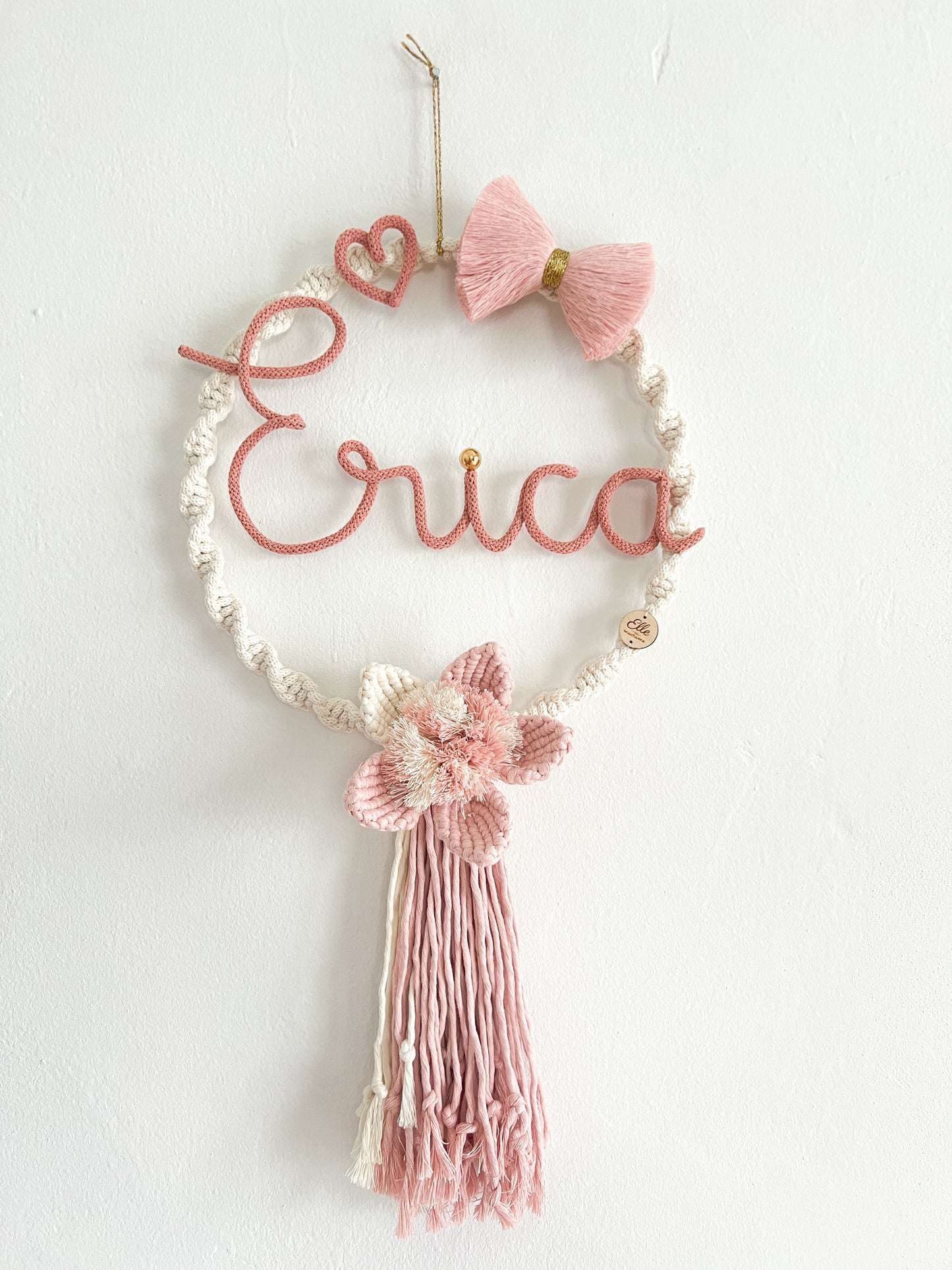 Flower Birth Bow