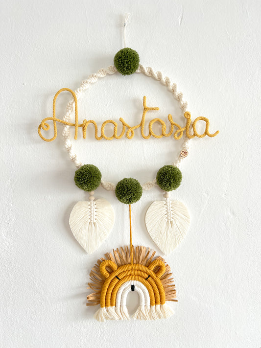 Fiocco / Ghirlanda Nascita Il Re Leone