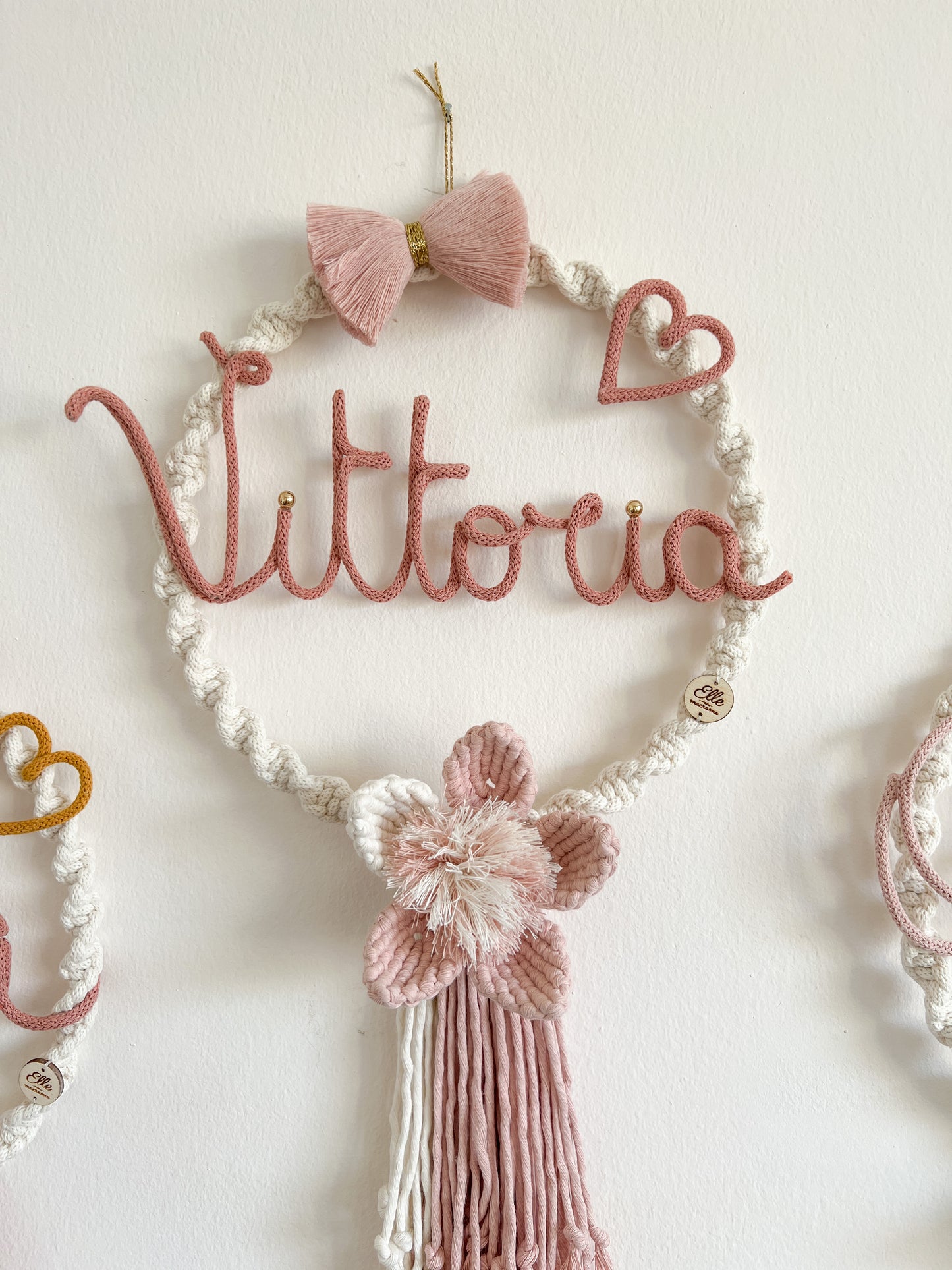Flower Birth Bow