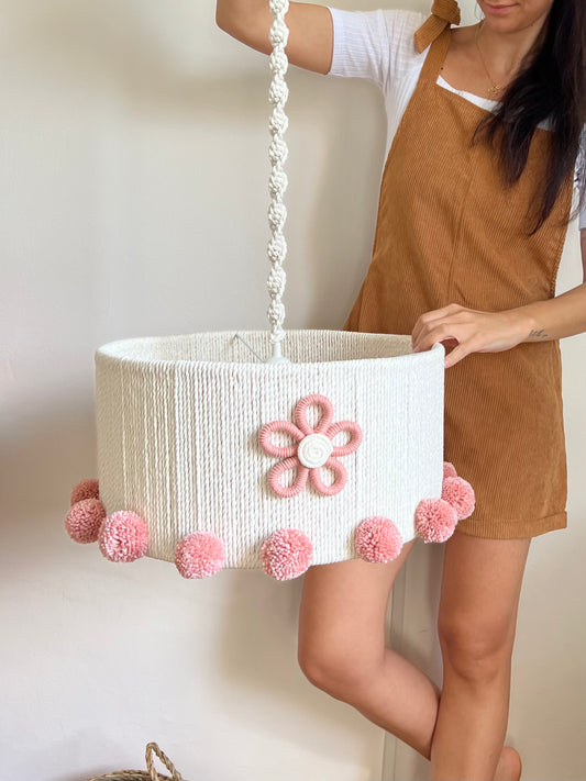 Lampadario Pompon & Margherite