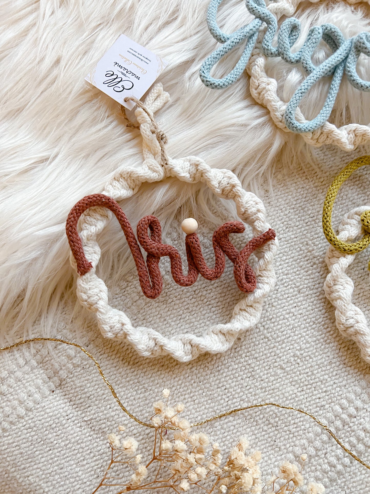 Headband with name