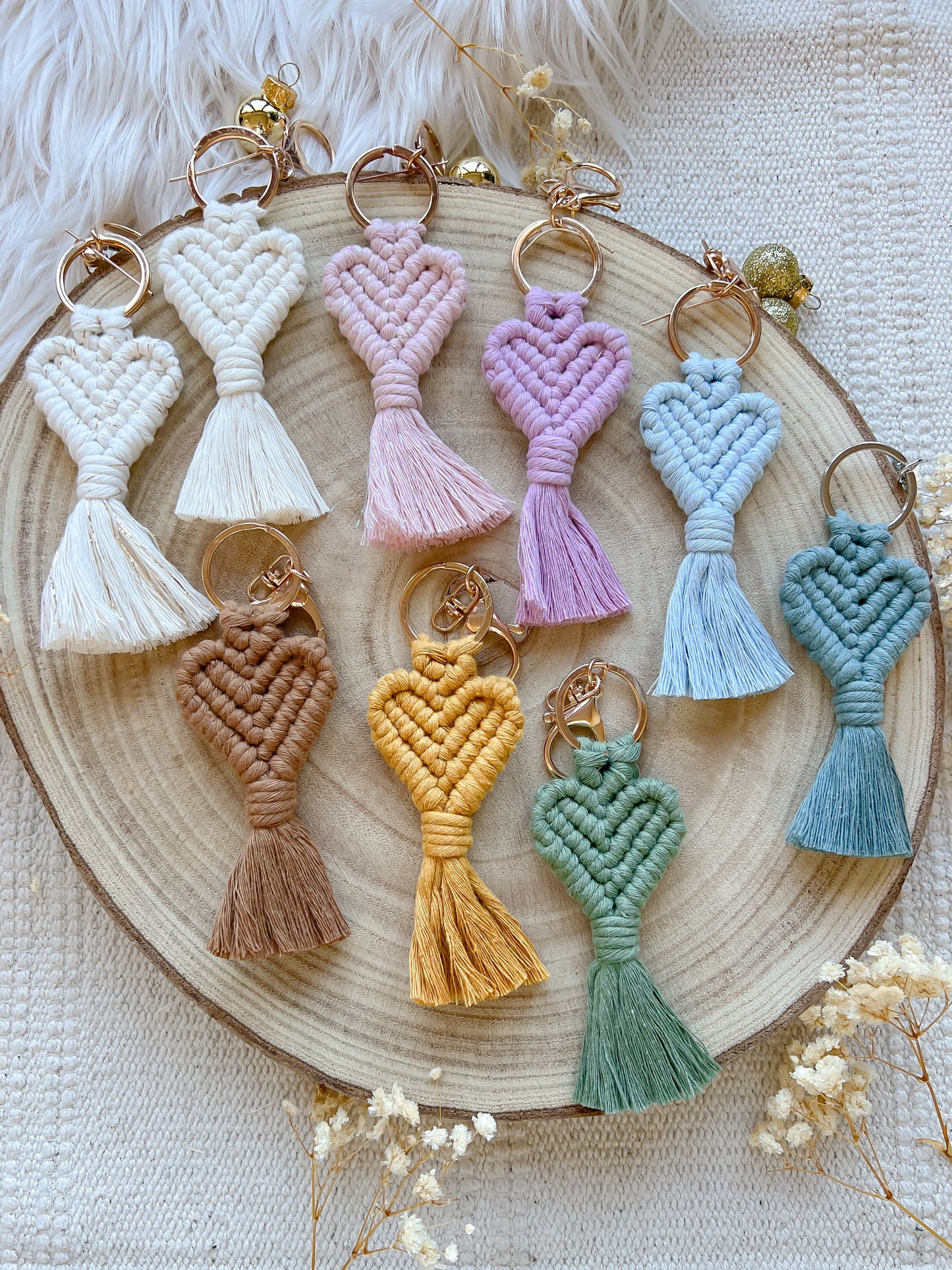 Heart keychain