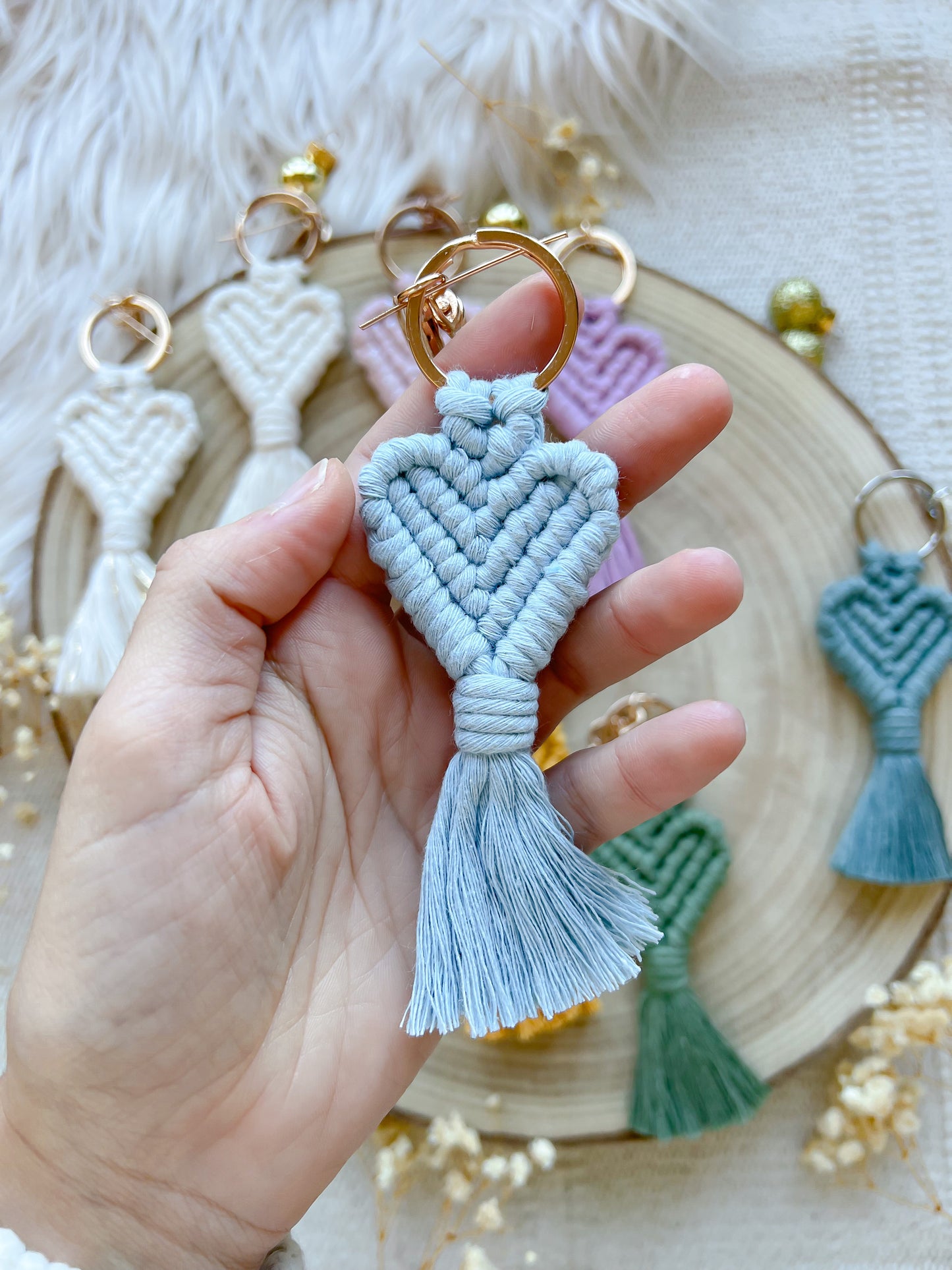 Heart keychain