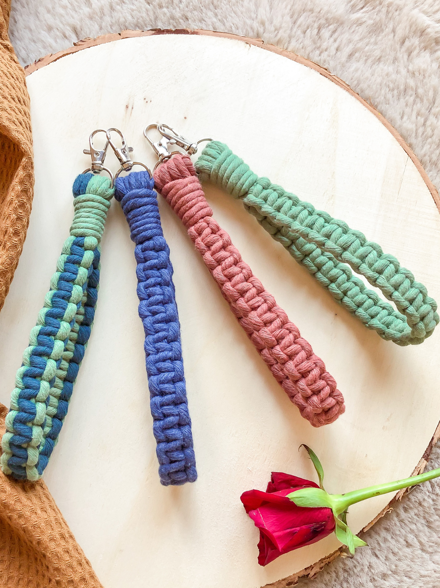 Unisex Wrist Keychain