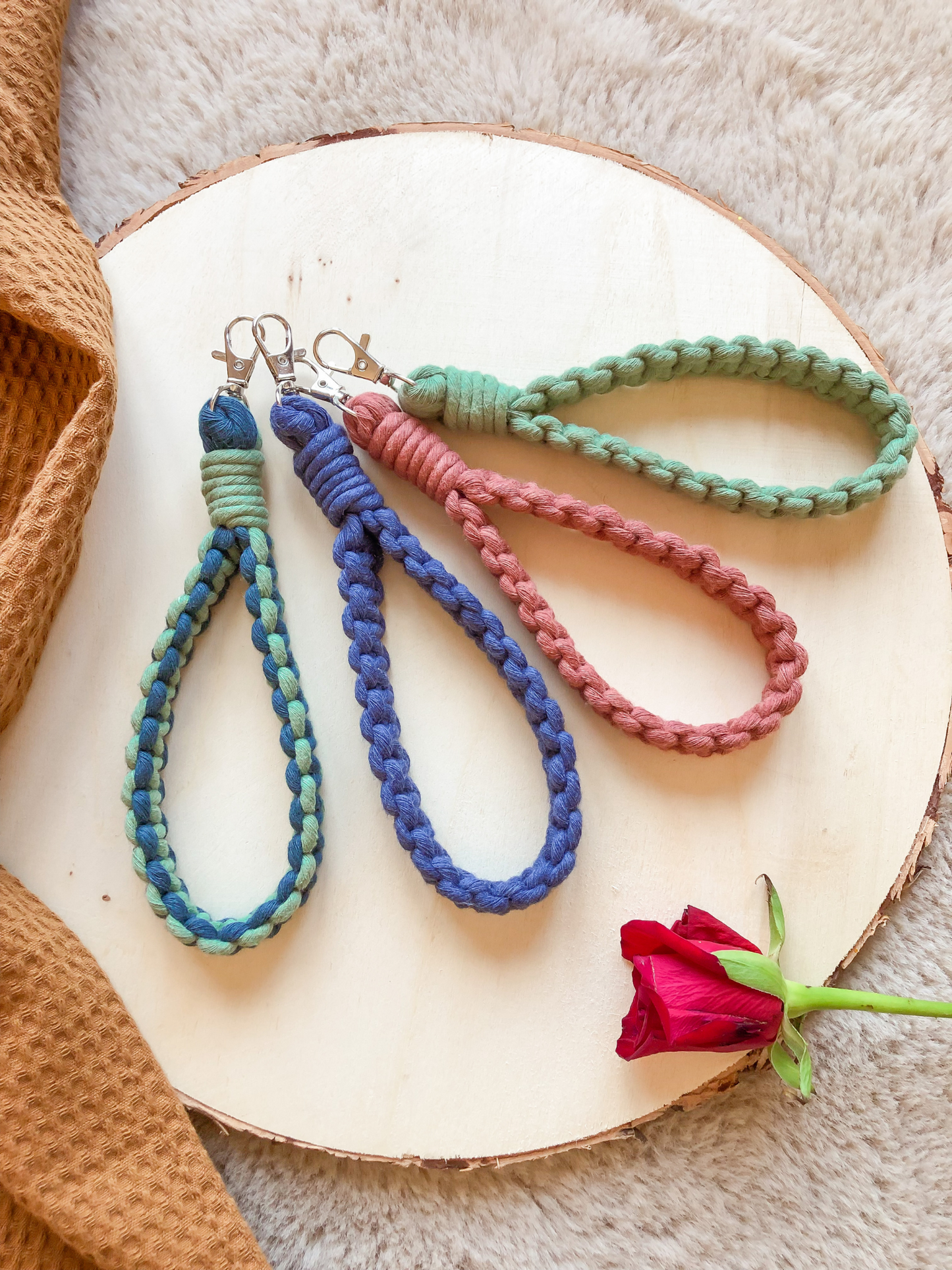 Unisex Wrist Keychain