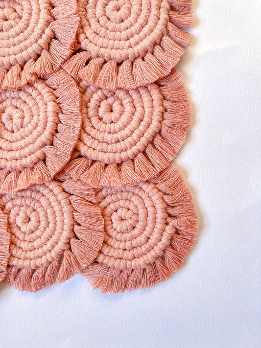 Sotto bicchieri/candela tondi