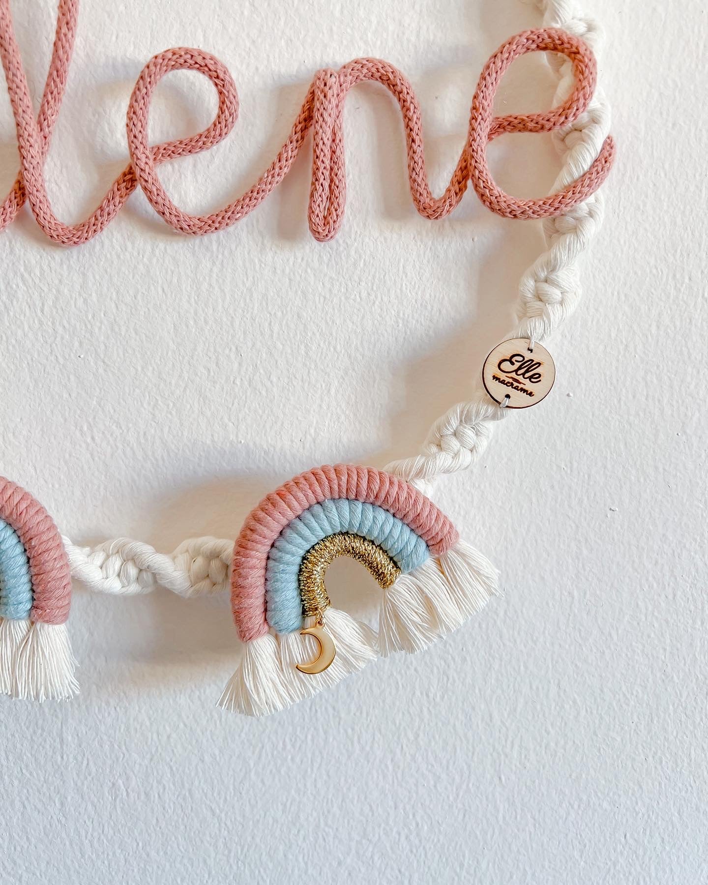 Bow / Garland Birth Rainbow