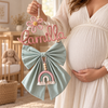 Fiocco Nascita Dalia Personalizzato in Macramè