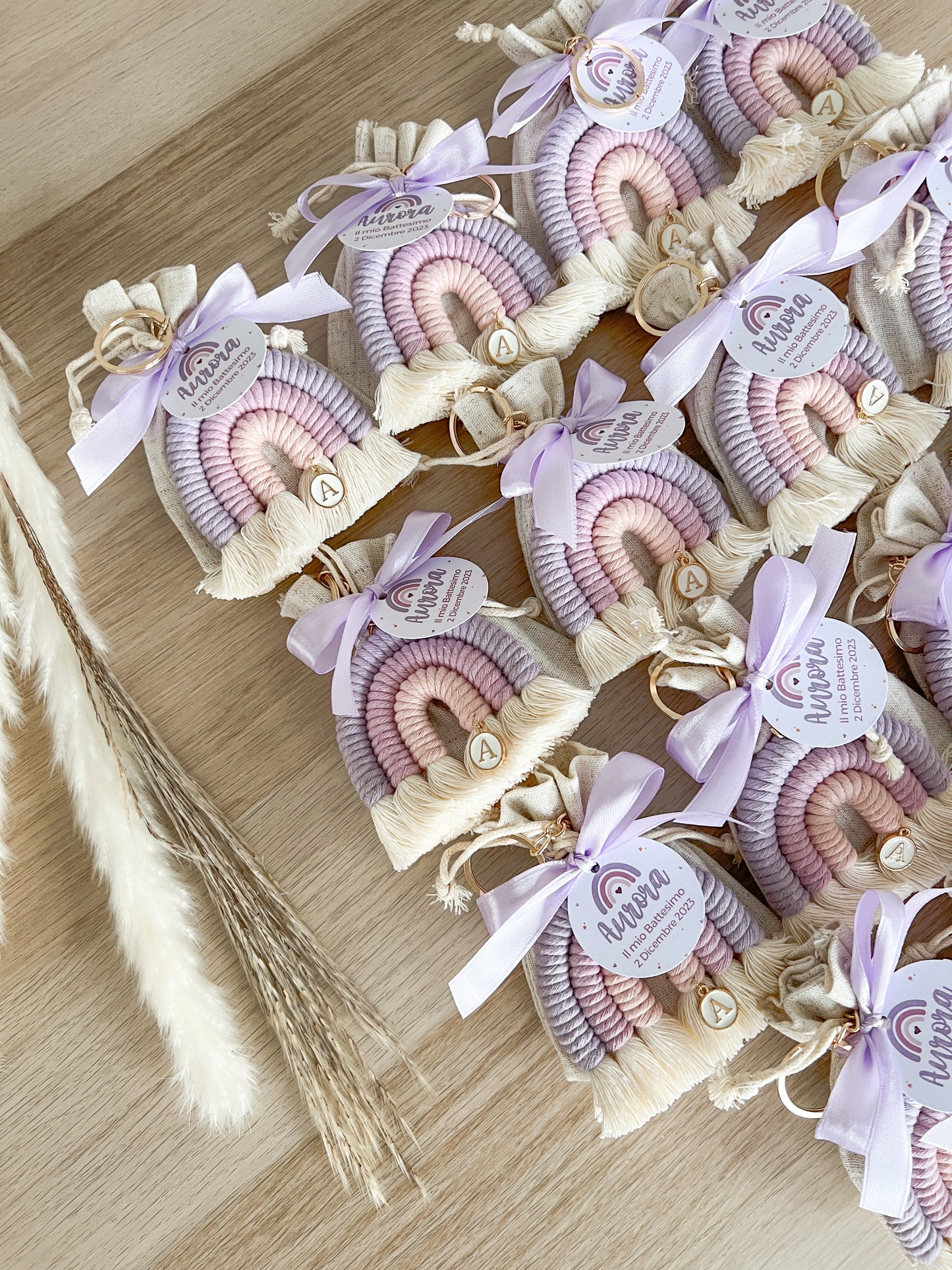 Arcobaleno con Sacchettino Porta Confetti