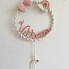 Fiocco Nascita Personalizzato Moonlight in macramè