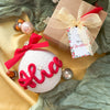 Pallina di Natale personalizzata con nome