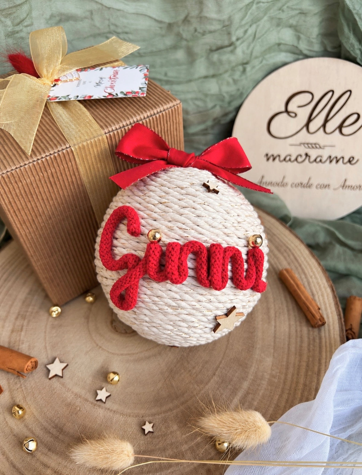 Pallina di Natale personalizzata con nome