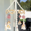 Giostrina Boho per culla