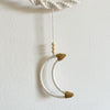 Fiocco Nascita Personalizzato Moonlight in macramè