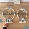 Fiocco Nascita Iride Orsetto Macramè - Regalo Nascita Personalizzato