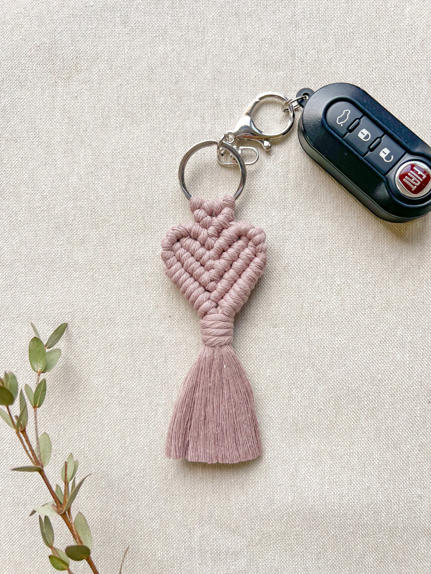 Heart keychain