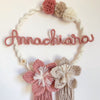 Fiocco Nascita Flowers & Pompon