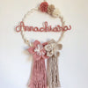 Fiocco Nascita Flowers & Pompon